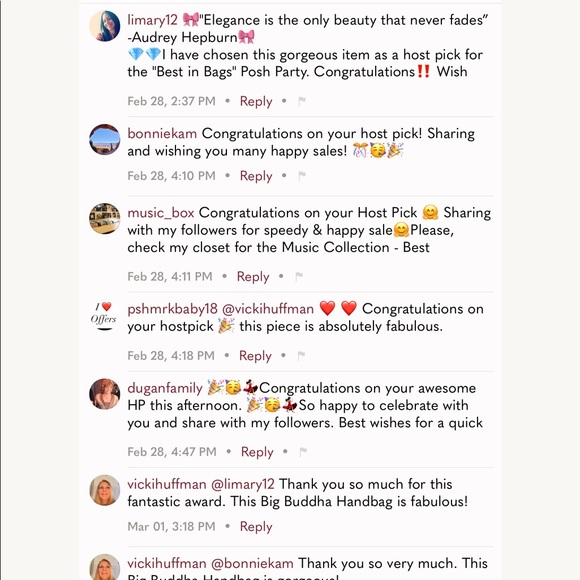 Navy Blue Big Buddha Georgie Handbag - Picture 12 of 12